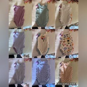 Baby girl tank top onesies 3-6 month